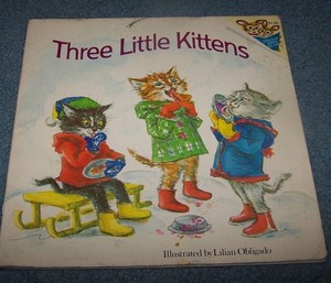  1974 Storybook, The Three Little Kittens