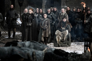 8x04 - The Last of the Starks - The Hound, Davos, Sansa, Arya and Bran