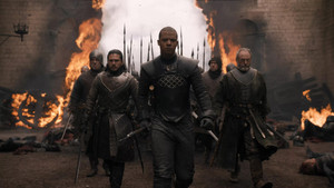  8x05 - The Bells - Jon, Grey Worm and Davos
