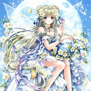  ऐनीमे Moon Fairy 💙