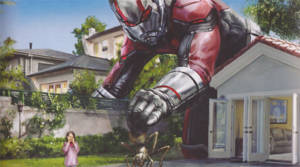 Ant-Man And The tawon, wasp concept art of Scott and Cassie Lang
