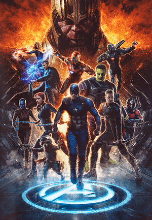  Avengers: Endgame promotional art