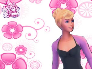  Barbie in the گلابی Shoes