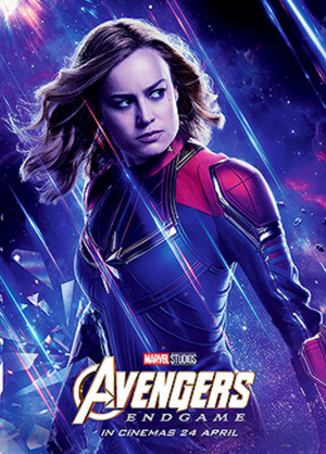  Captain Marvel ~Avengers: Endgame (2019) character posters