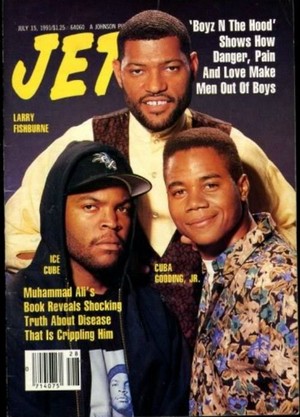  Cast Of Boyz In The cappuccio On The Cover Of Jet