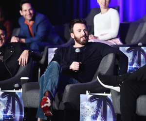  Chris Evans - Avengers: Endgame Global Junket Press Conference April 7, 2019