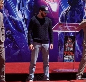  Chris Evans ~Chinese Theatres: Avengers Assemble (April 23, 2019)