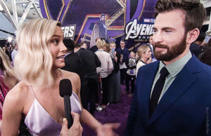  Chris Evans and Brie Larson at the Avengers Endgame world premiere in LA - April 22nd, 2019