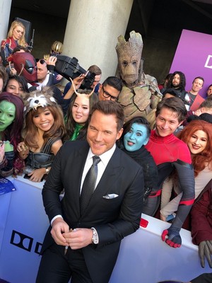  Chris Pratt at the Avengers: Endgame World Premiere in Los Angeles (April 22nd, 2019)