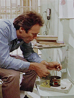 Clint in Escape From Alcatraz (1979)