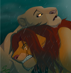  Crying and sad Simba