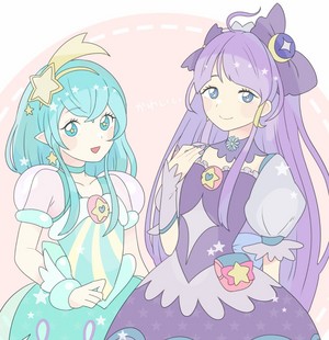 Cure Milky and Cure Selene
