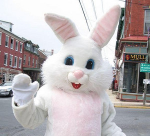 Cute White Easter Bunny Costume