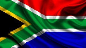  Flag of South Africa Waving