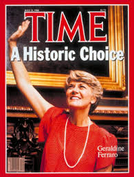  Geraldine Ferraro On The Cover Of Time