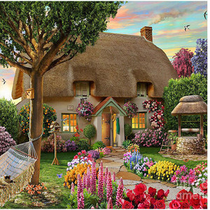House With A Flower Garden