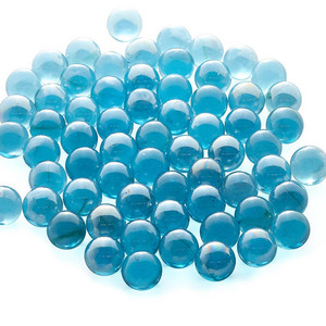  Ice Blue Luster Marbles