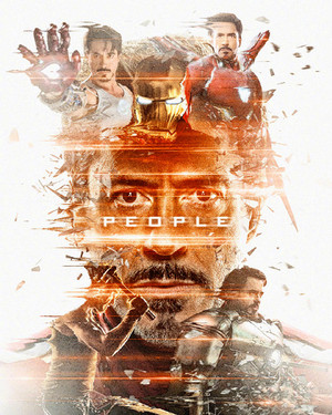  Iron Man ~Avengers: Endgame Original Six Characters Promotional Art 의해 masaolab