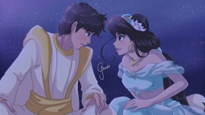  melati, jasmine and Aladdin