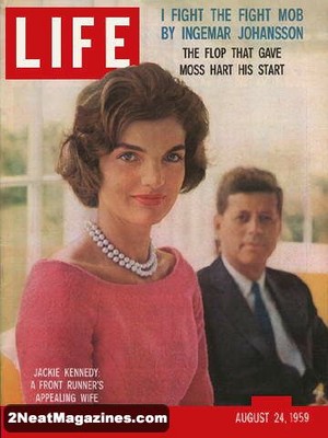  John And Jacqueline Kennedy On The Cover Of Life