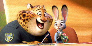  Judy and Clawhauser