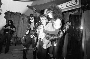  KISS ~Hollywood, California...February 24, 1976 (Graumans Chinese Theater)