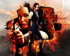  Katniss Everdeen 壁纸