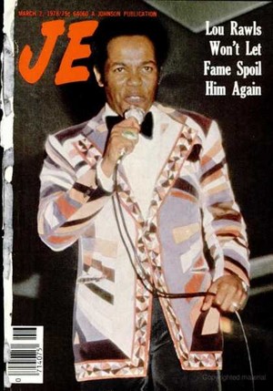  Lou Rawls On The Cover Jet