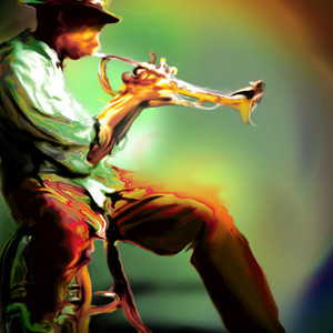  Man And His Trumpet