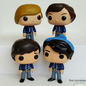  Monkees Bobble Head anak patung