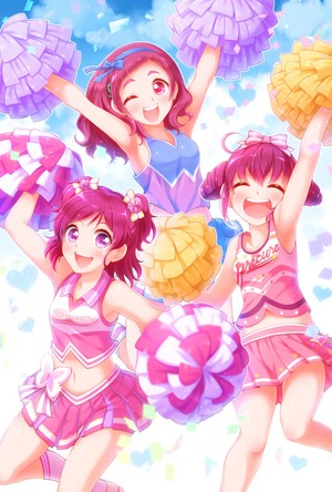  Nozomi, Hana and Miyuki
