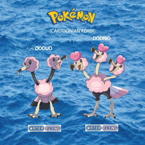  Pokemon (8 Generation) Doduo & Dodrio