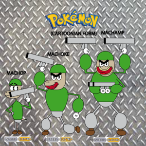  Pokemon (8 Generation) Machop, Machoke & Machamp