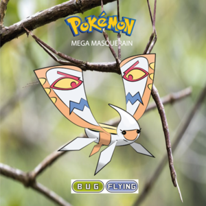  Pokemon (8 Generation) Mega Masquerain