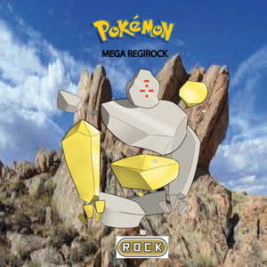  Pokemon (8 Generation) Mega Regirock