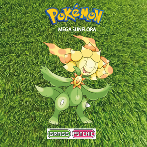  Pokemon (8 Generation) Mega Sunflora