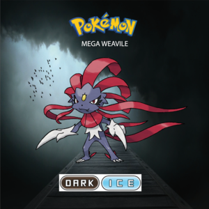  Pokemon (8 Generation) Mega Weavile