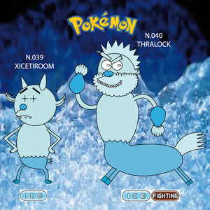  Pokemon (8 Generation) Xicetiroom & Thralock