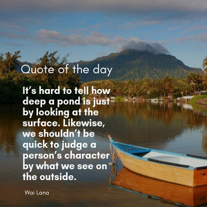  Quote of the hari