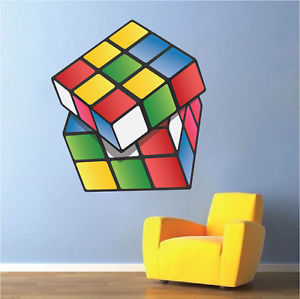  Rubik's Cube দেওয়াল Art