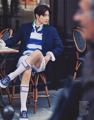 SUHO for  Singles Magazine 2019  (SCAN) 