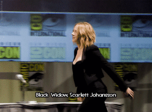  Scarlett Johansson ~The Avengers at Comic Con in San Diego 2010