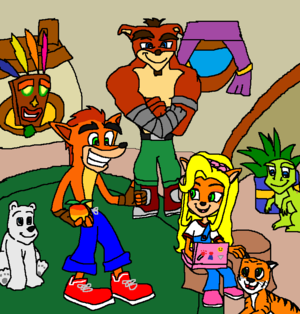  Spend time with Brother and Sister Bandicoot (Better)