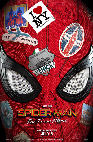  Spider-Man: Far From nyumbani posters (2019)