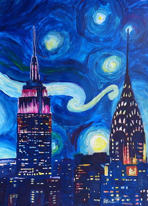  Starry Night In. York City
