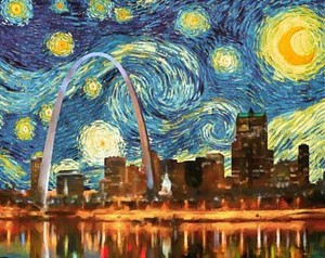  Starry Night St. Louis