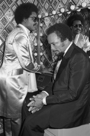 Stevie Wonder And Quincy Mones