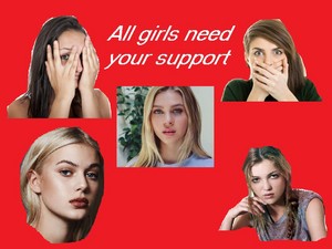  Support Girls wolpeyper