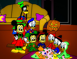  The Scariest Story Ever A Mickey マウス ハロウィン Spooktacular_edited
