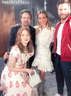  The cast of Avengers: Endgame press (April 6, 2019)